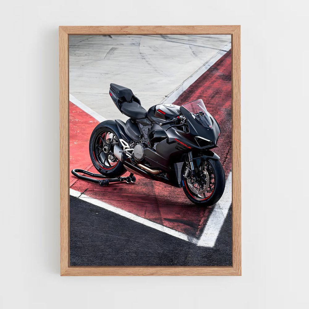 Poster Conquête Noire – affiche Ducati (vue 4)